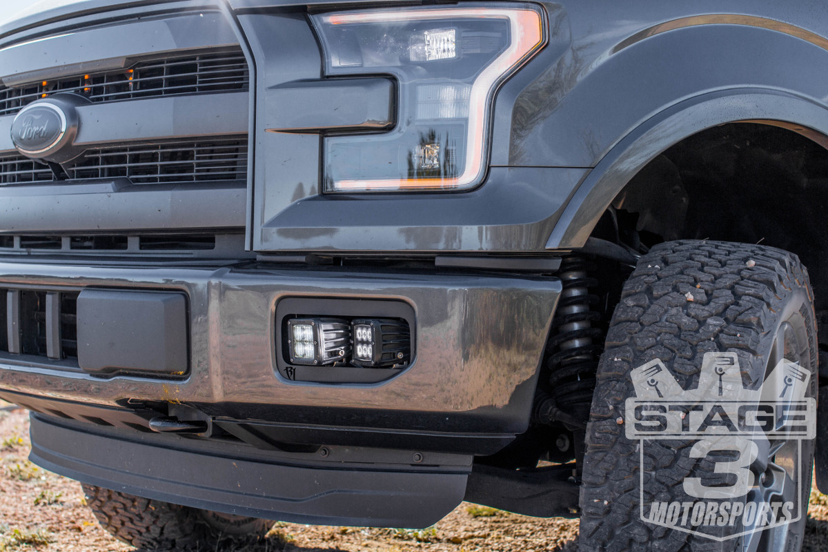 Stage 3's 2015 F150 2.7L Project Truck Off-Road